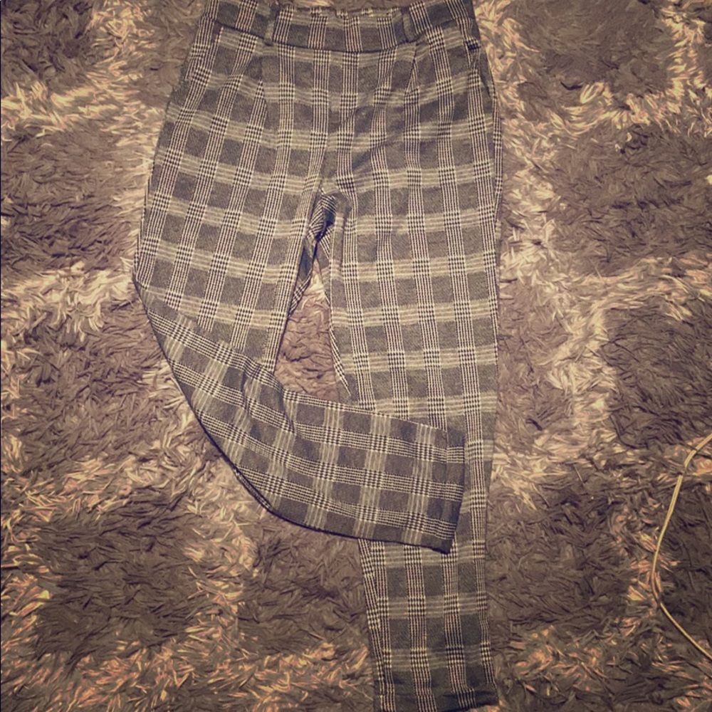 Plaid Pants